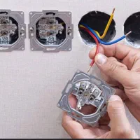 برق کار ساختمان سیم کشی نصب کلید پریز رفع اتصالات