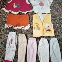 ۲۰عدد لباس نوزادی و یلدایی کاملا نو مناسب|کفش و لباس بچه|کرمان, |دیوار