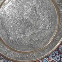 سینی قلمکاری مسی|صنایع دستی و سایر لوازم تزئینی|اصفهان, کشاورزی|دیوار