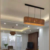 لوستر مکرومه و رافیا|لوستر و چراغ آویز|شهریار, شهریار|دیوار