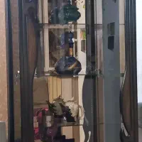 ویترین بوفه دکوری و اینه دار