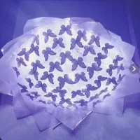 گل پروانه ای چراغدار