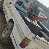 جرثقیل نیسان جهت همکاری در پارکینگ توقیفی شهرری