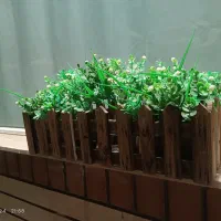 استند گلدان بافت حصیری|گل مصنوعی|فردوس (خراسان), |دیوار