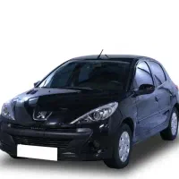 پژو ۲۰۷ با موتور TU3رنگ مشکی صفر ۱۴۰۴