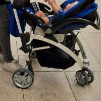 کالسکه صندلی غذا کریر تخت پارک روروئک|کالسکه و لوازم جانبی|زنجان, |دیوار