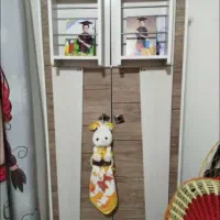 سرویس خواب کودک سالم سه عدد کمد و یک تخت|تخت و سرویس خواب|پاکدشت, پاکدشت (مامازند)|دیوار