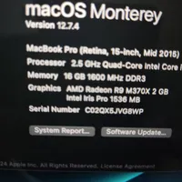 مک بوک پرو Mac book Pro|رایانه همراه|قم, زنبیل آباد|دیوار