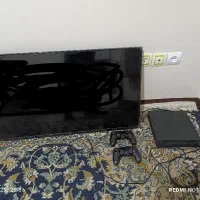 پی اس فور همراه تلویزیون و 2 تا دسته