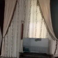 پرده سلطنتی همراه تاج و ریل و متعلقات