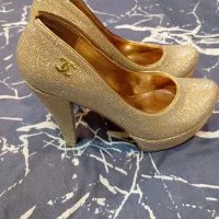 کفش مجلسی طلایی|کیف، کفش، کمربند|پردیس, فاز ۸|دیوار