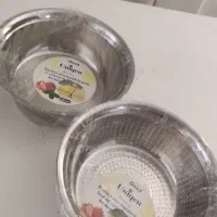 سبد و لگن استیل یونیک سایز ۳۸