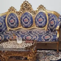 مبل نه نفره همراه با عسلی و جا کفشی ستس|مبلمان خانگی و میز عسلی|پرند, |دیوار