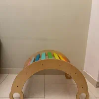 نردبان پیکلر .تخته دو رو( سرسره -سنگ نوردی) راکر|اسباب‌بازی بچه|رشت, نیکمرام|دیوار