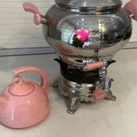 سماور گازی دوکاره نو نو ۵لیتری|سماور، چای‌ساز، قهوه‌ساز|تهران, آهنگ|دیوار