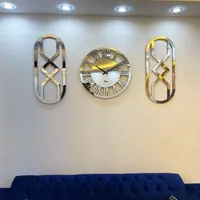 ست ساعت دیواری آینه ای