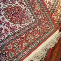 قالی تمام ابریشم|فرش|تهران, تهرانسر شمالی|دیوار