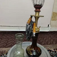 قلیون برنجی مسافرتی صحیح وسالم|کلکسیون و سرگرمی|قرچک, شهرک الحدید|دیوار