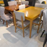 میز غذاخوری سلین چوب راش 4 نفره|میز و صندلی غذاخوری|مشهد, بهمن|دیوار