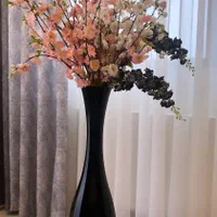 گل با گلدان