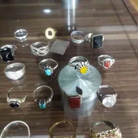 انگشتر فیروزه .شرف و شمس و عقیق . یمن