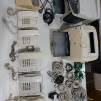 پرینتر hp،فکس sharp،گوشی سانترال پاناسونیک،کارتریج