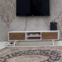 تلویزیون سامسونگ ۴۰ اینج و میز تلویزیون