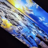 تلویزیون 75 اینچ|تلویزیون و پروژکتور|هشتگرد, شهرک ریحانه|دیوار