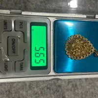 انگشتر طلا و پلاک طلا و گوشواره بچگانه