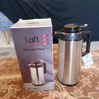 فلاسک دور استیل شیشه دار