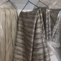 پرده حریر والان دار