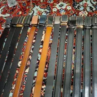 کمربند ریلی چرم طبیعی