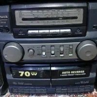 دو عدد رادیو ضبط Panasonic و aiwa|سیستم صوتی خانگی|اندیشه, اندیشه فاز ۱|دیوار