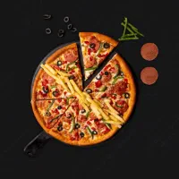 پیتزا زن ساندویچ زن