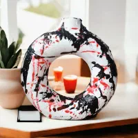 گلدان های دوناتی باطراحی های منحصر به فرد کاستوم|مجسمه، تندیس، ماکت|لاهیجان, شیخ زاهد|دیوار