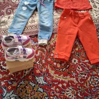 همگی نو فقط بلوز و شلوارک یکی دو بار پوشیده شده