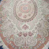 یک تخته فرش بیضی 1/5در2/5