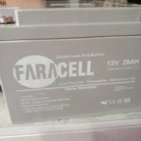 دو عدد  باتری یوپی اس ۲۸ آمپر ،۱۲ ولت فاراسل