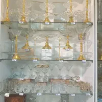 پذیرایی ۲۳ پارچه شامپانی لب طلایی، جهیزیه|ظروف سرو و پذیرایی|مشهد, بهارستان|دیوار