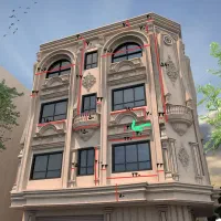 طراح و اجرا کننده تمام نماهای رومی و سه بعدی