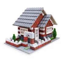 آجر و مصالح مینیاتوری ، خونه سازی سرگرمی سنگی