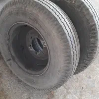 رینگ و لاستیک جلو نیسان 70درصد|قطعات یدکی و لوازم جانبی|خوانسار, |دیوار