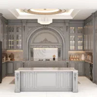 طراحی انواع کابینت سه بعدی و دوبعدی