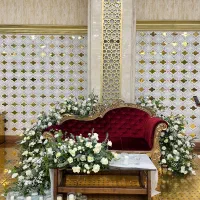 گل آرایی جایگاه عروس، دیزاین خنچه، ماشین عروس