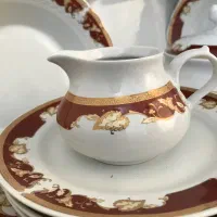 سرویس چینی کلاسیک|ظروف سرو و پذیرایی|قم, زنبیل آباد|دیوار