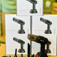 جارو شارژی باطری خور دو کاره با لوازم