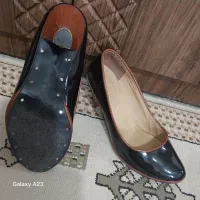 دو جفت کفش ورنی مشکی ۲۳۰۰۰۰تومان|کیف، کفش، کمربند|شیراز, شهرک سعدی|دیوار