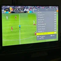 تلوزیون 43 اینج با 360 کانال ماهواره ای star x|تلویزیون و پروژکتور|آزادشهر, |دیوار