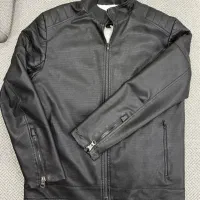 کاپشن چرم مردانه برند KOMAR