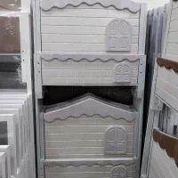 تخت دوطبقه فلزی مدل کلبه|تخت و سرویس خواب|تربت‌حیدریه, کاشانی|دیوار